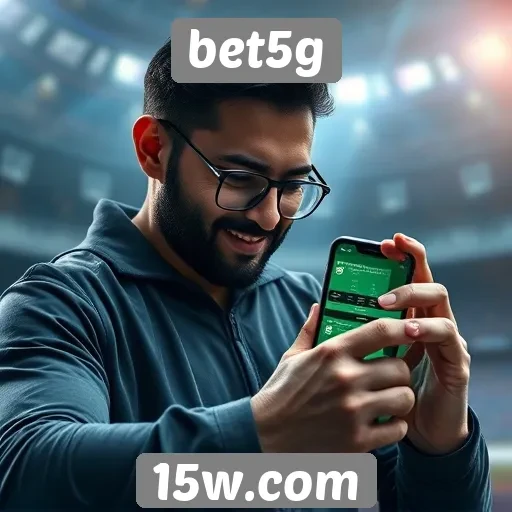 Experiência do usuário no site bet5g